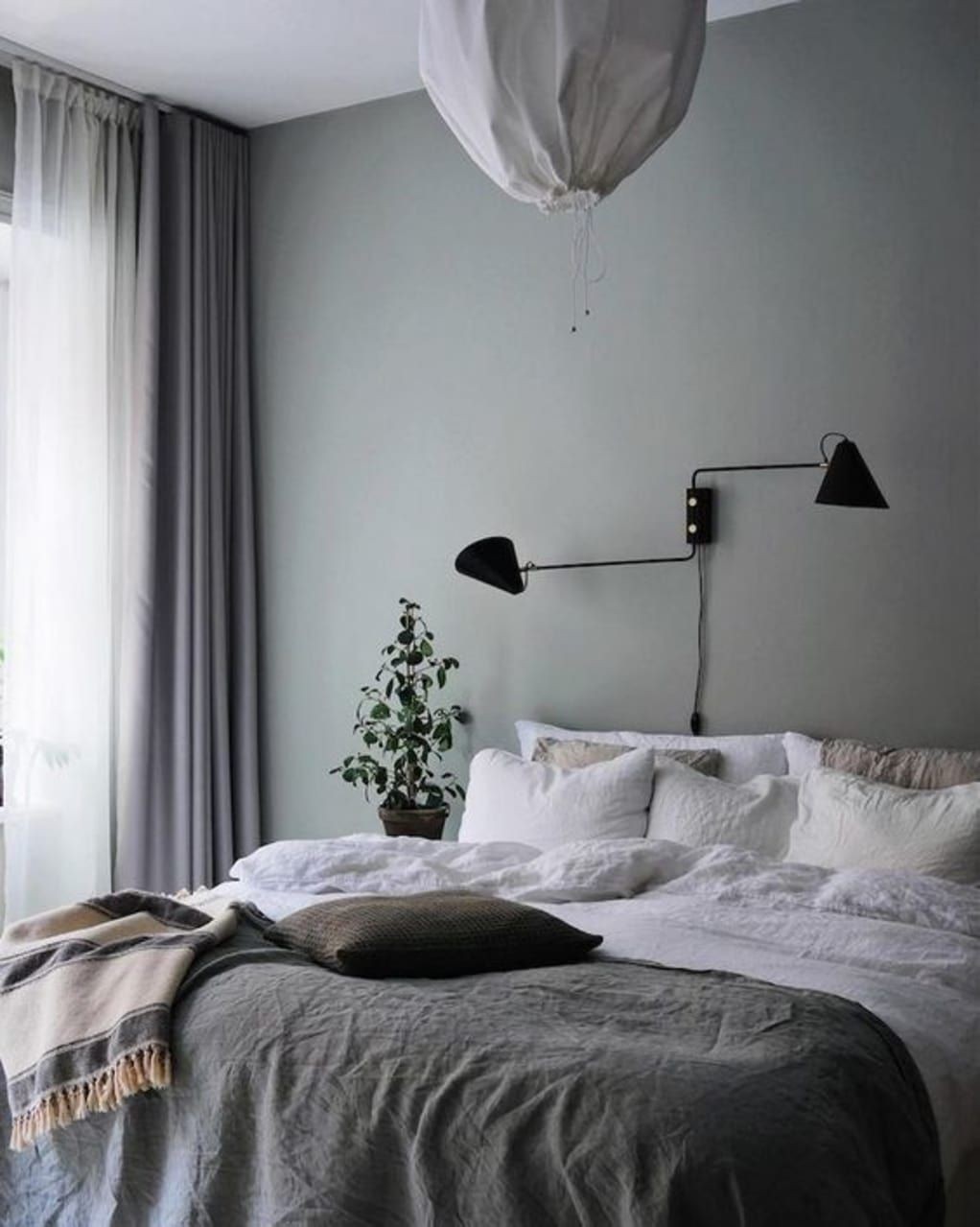 alt="decoração de inverno - cortina"